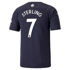 Koszulka Manchester City Raheem Sterling 7 Trzeci Koszulki Piłkarskie 2021-2022 Krótki Rękaw